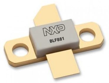 BLF881, LDMOS RF power transistor, 140 W from HF to 1 GHz